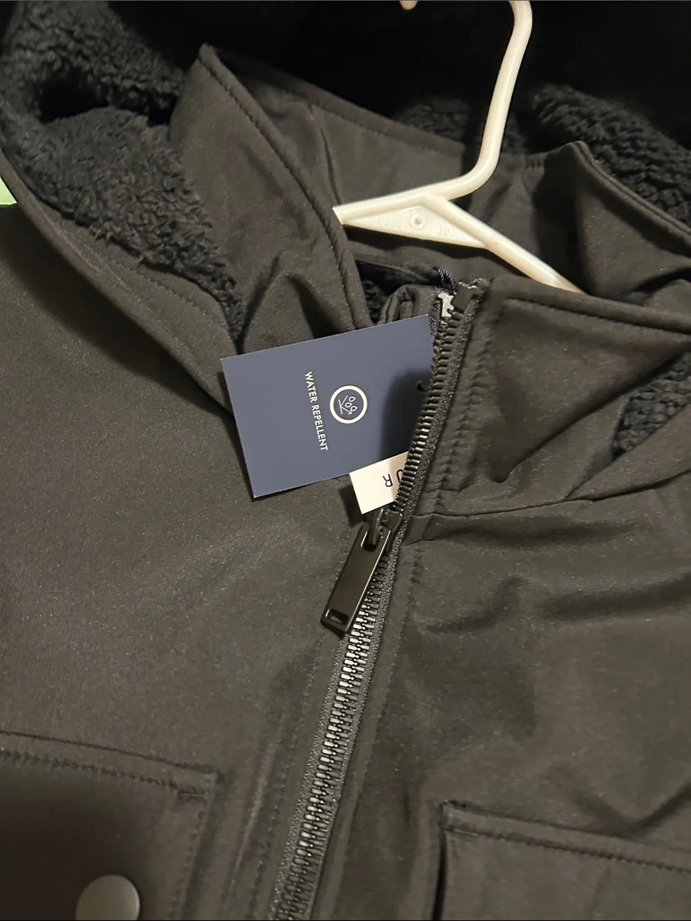 Jos. A. Bank Black Hooded Field Jacket